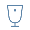 Cups suit icon