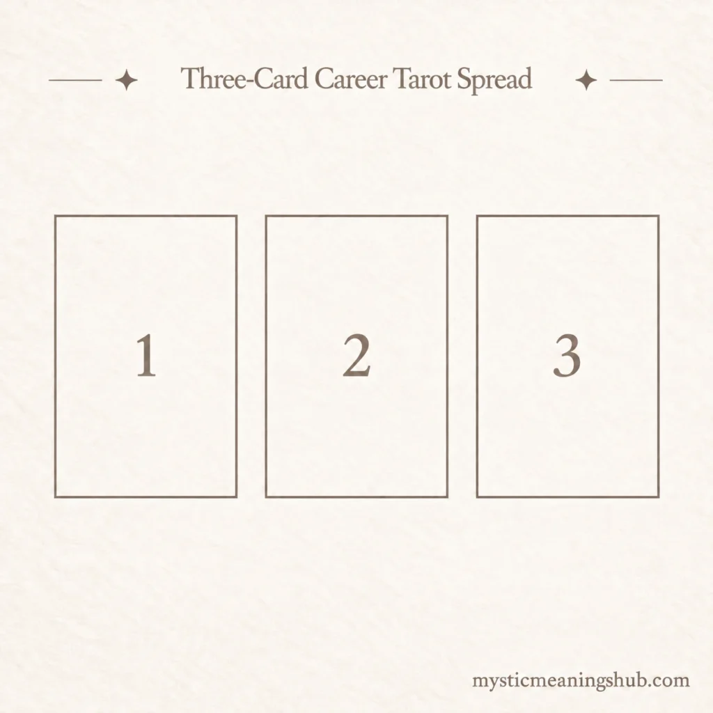 Three-Card Career Tarot Spread