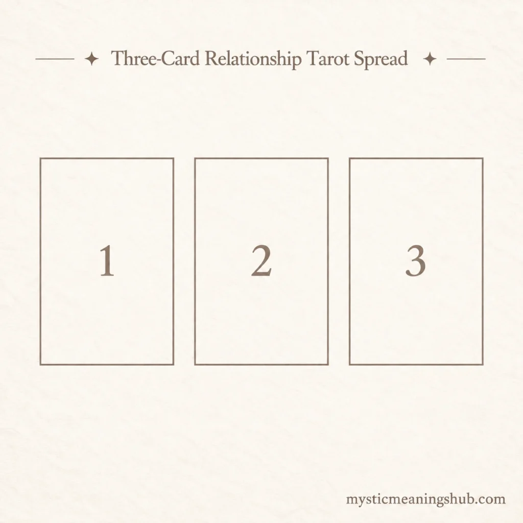 Three-Card Relationship Tarot Spread